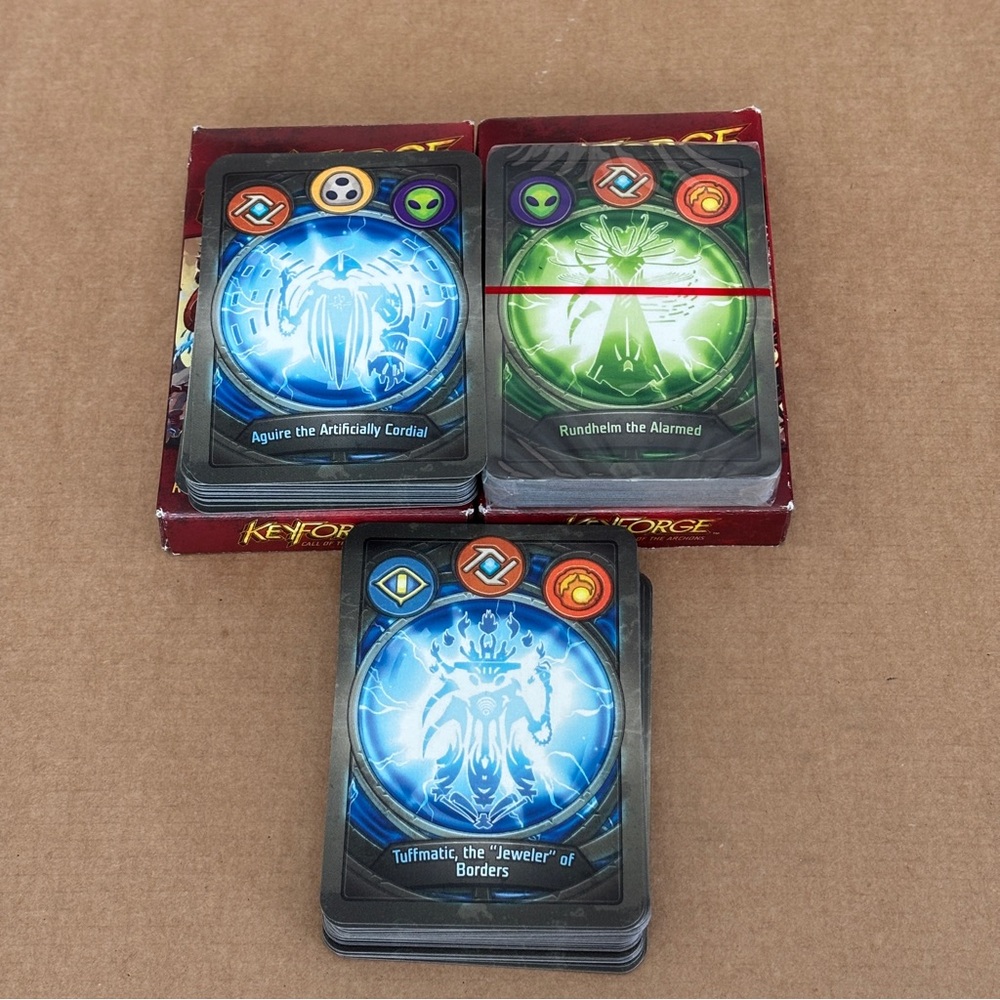 KeyForge Call of the Archons 3 Complete Decks 1 Unopened